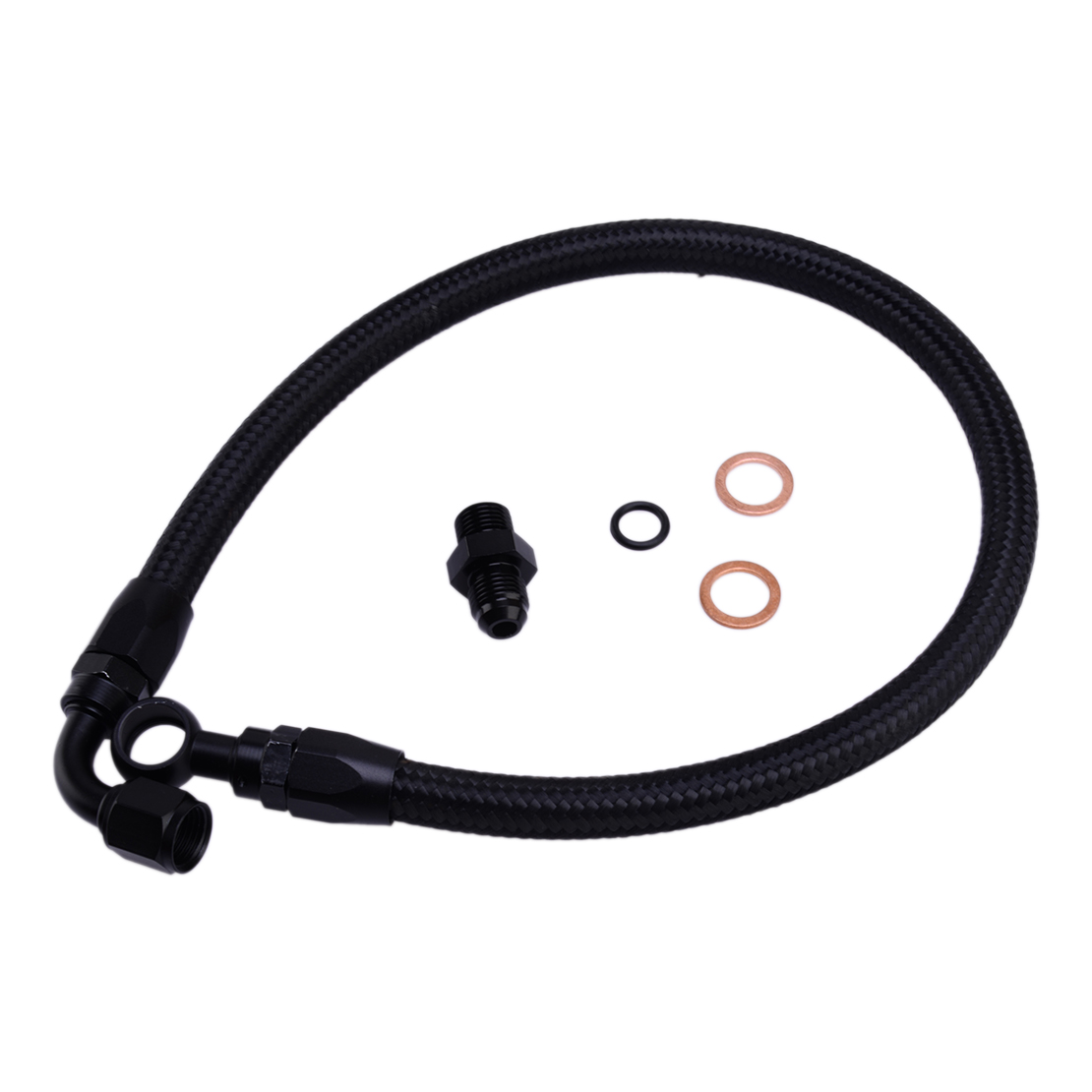 Braided Line - Kit di Tubi Carburante Intrecciati per