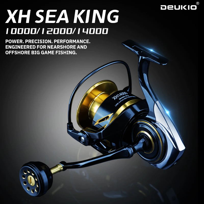 Abu Garcia Reel Max - DEUKIO Mulinello da Spinning per Lanci